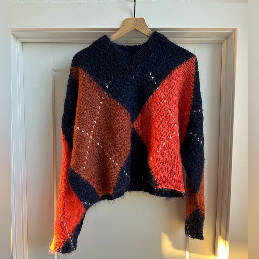 COS argyle sweater - Picture 2 of 8
